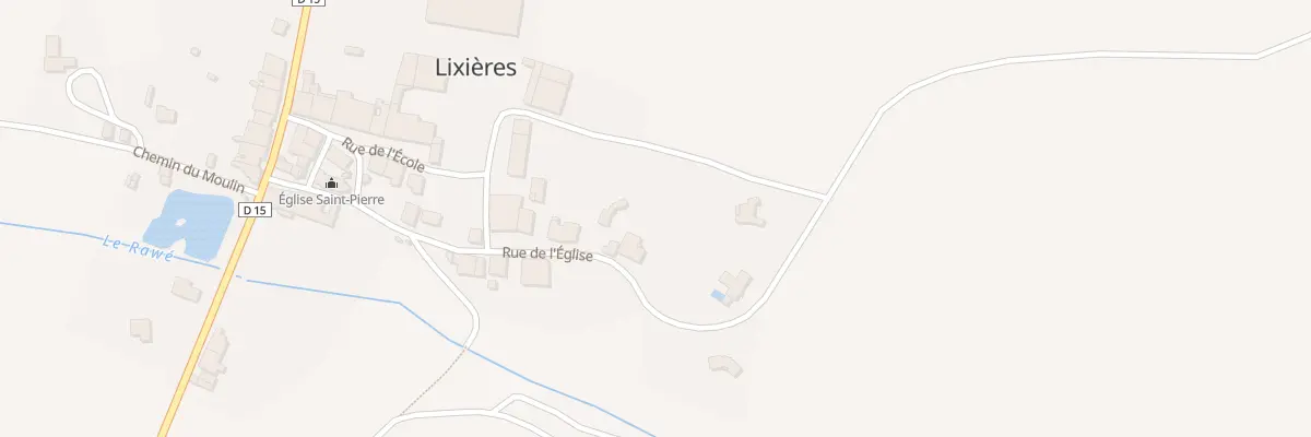 Plan du 14 Rue de l’Eglise à Fléville-Lixières