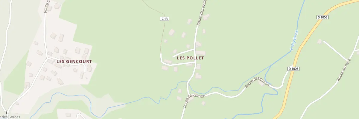 Plan du 39 Che de la Fontaine à Saint-Thibaud-de-Couz