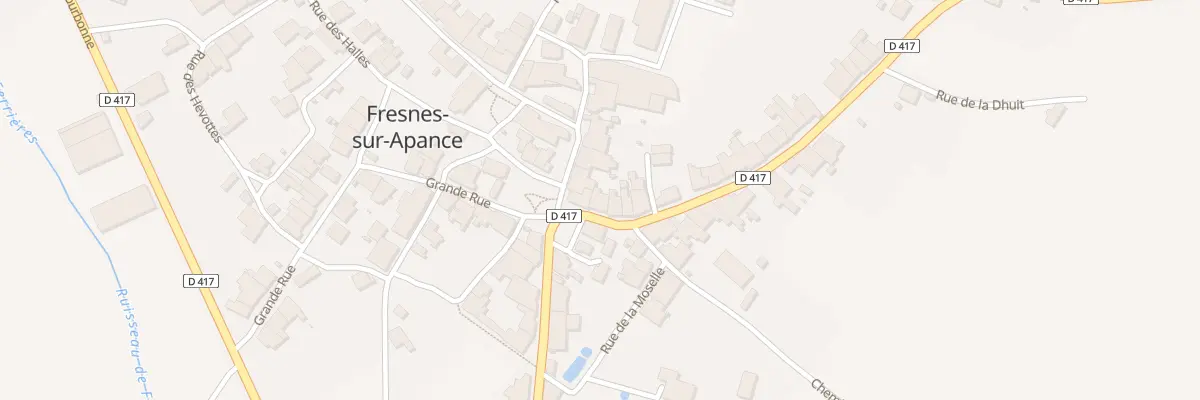Plan du 1 Rte de Chatillon à Fresnes-sur-Apance