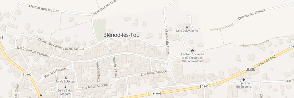 Plan du 51 Rue Emile Bernheim à Blénod-lès-Toul