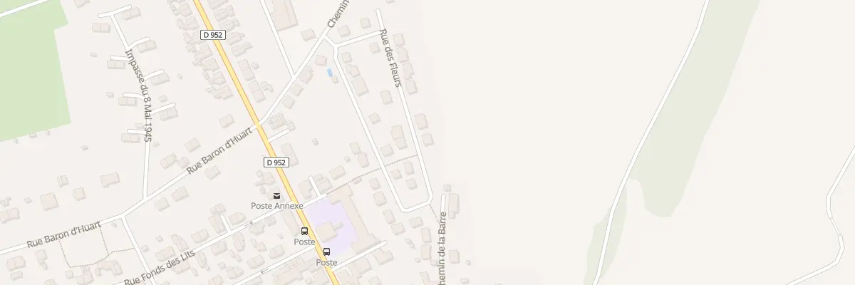 Plan du 24 Rue des Fleurs à Mont-Bonvillers