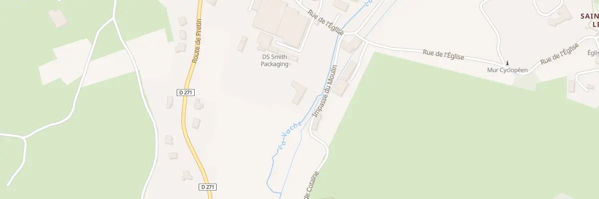 Plan du 5 Rue de l’Église à Marnoz
