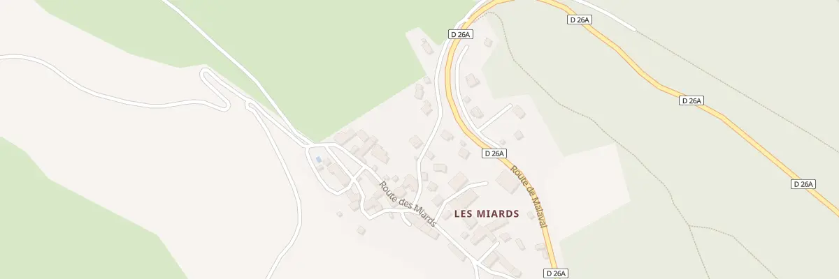 Plan du 65 Rte de Bois Jeton à Saint-Laurent-en-Beaumont
