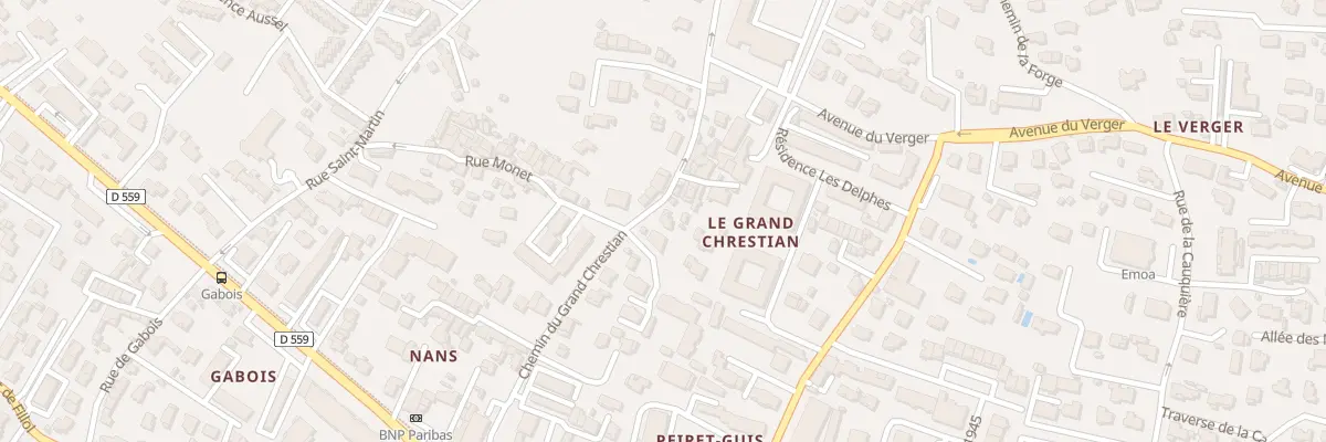 Plan du 260 Che Grand Chrestian à Six-Fours-les-Plages