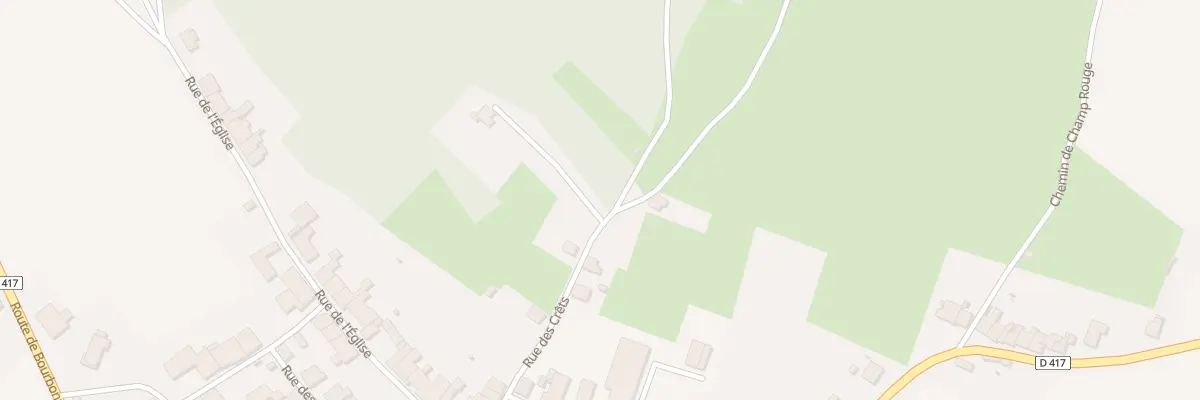 Plan du 15 Rue des Crets à Fresnes-sur-Apance