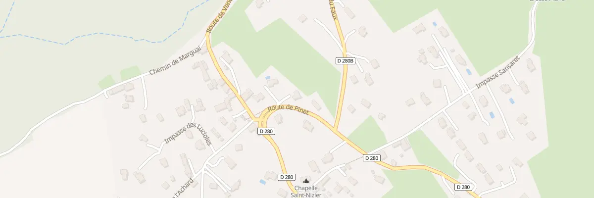 Plan du 63 Rte de Pinet à Saint-Martin-d’Uriage