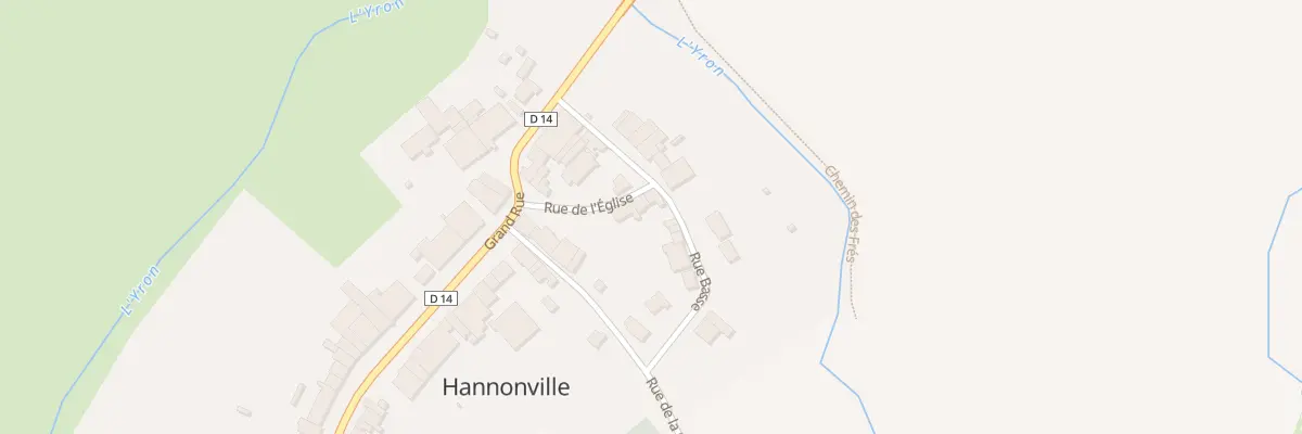 Plan du 11 Rue de l’Eglise à Hannonville-Suzémont
