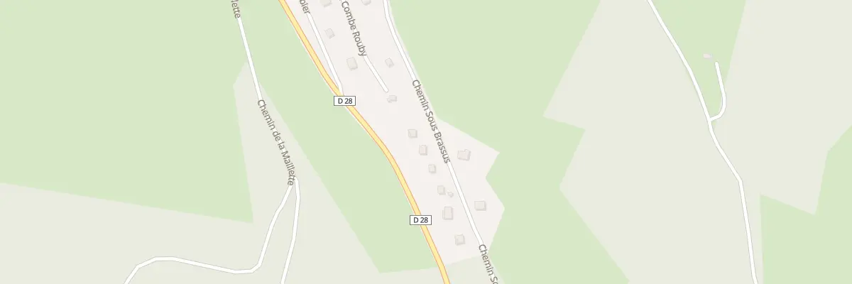 Plan du 20 Che sous Brassus à Saint-Maurice-Crillat
