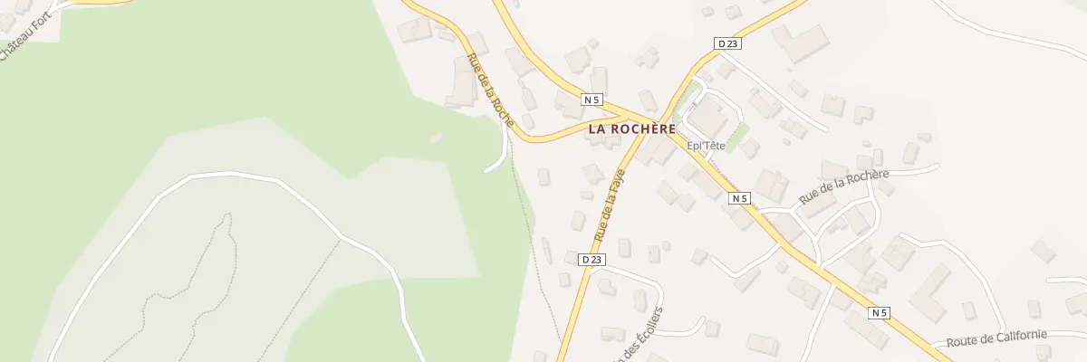 Plan du 12 Rue de la Roche à Montrond