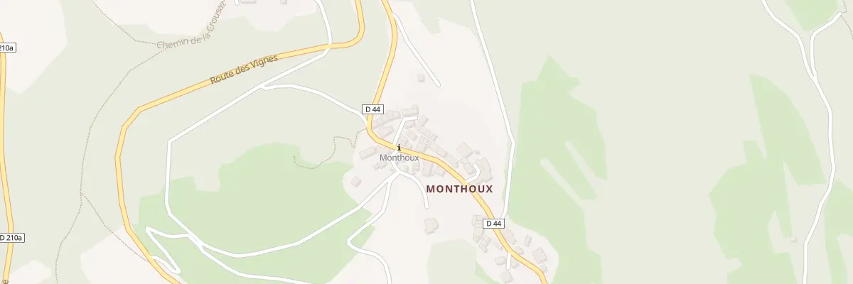 Plan du 5017A Monthoux à Saint-Jean-de-Chevelu