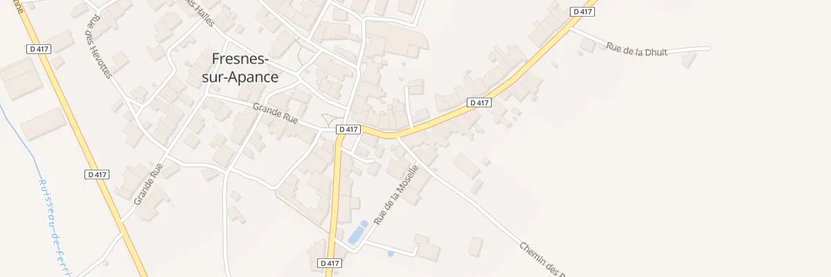 Plan du 2 Rte de Chatillon à Fresnes-sur-Apance