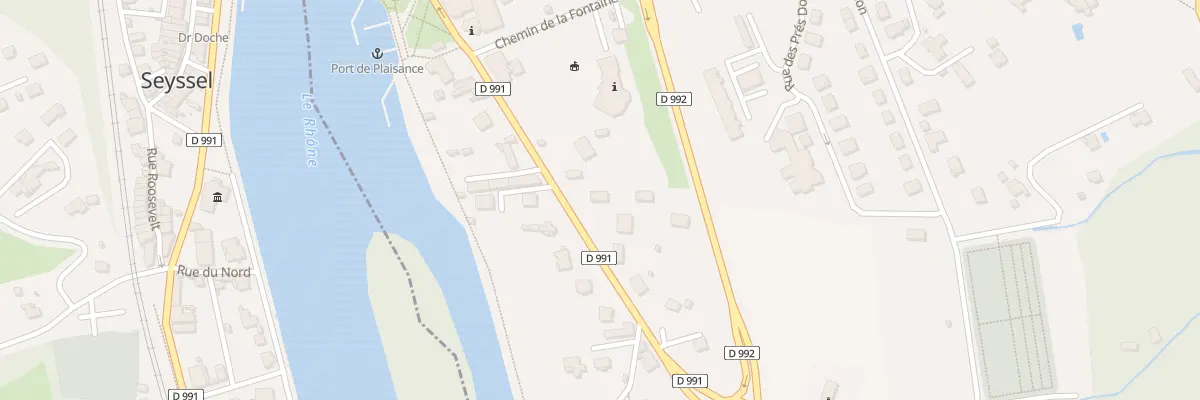 Plan du 17 Rte d’Aix Les Bains à Seyssel