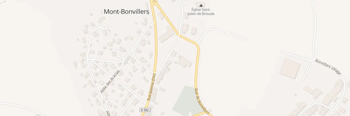 Plan du 6 Pl du 19 Mars 1962 à Mont-Bonvillers