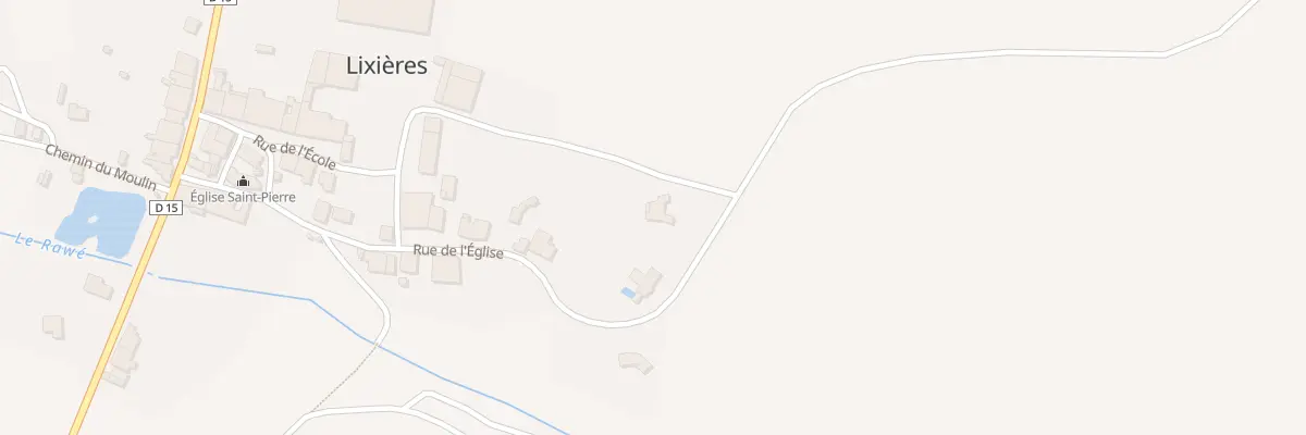 Plan du 12B Rue de l’Eglise à Fléville-Lixières