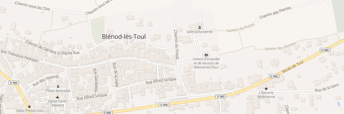 Plan du 63 Rue Emile Bernheim à Blénod-lès-Toul