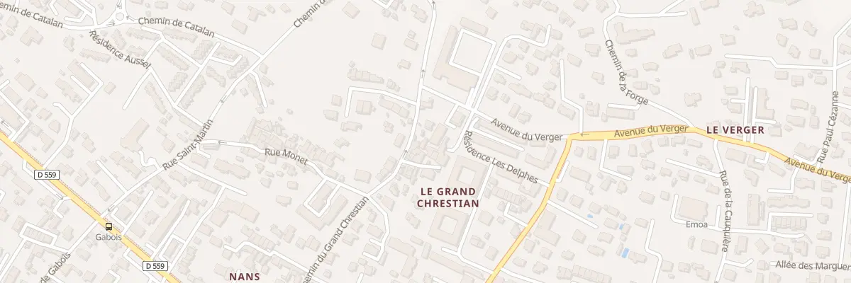 Plan du 21 Rue Grand Chrestian à Six-Fours-les-Plages