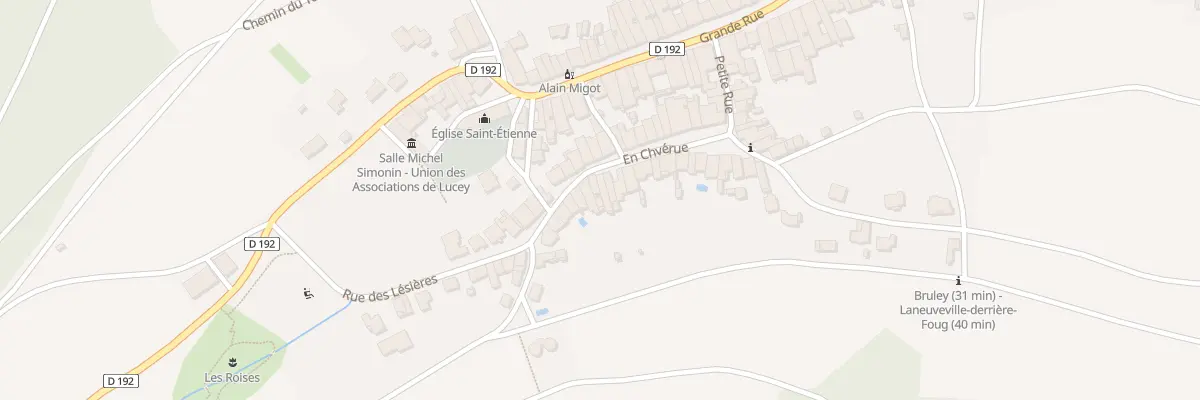 Plan du 41 Rue en Chverue à Lucey