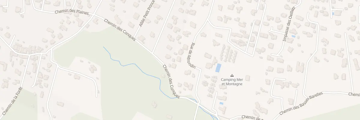 Plan du 320 Rue de Mirondin à Six-Fours-les-Plages