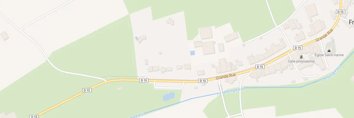 Plan du 100 Gr Grande Rue à Friauville