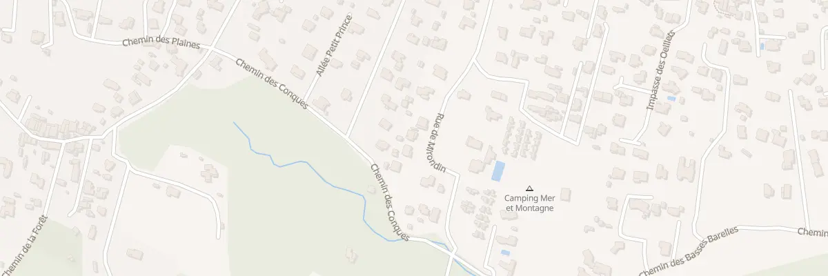 Plan du 9001 Rue de Mirondin à Six-Fours-les-Plages