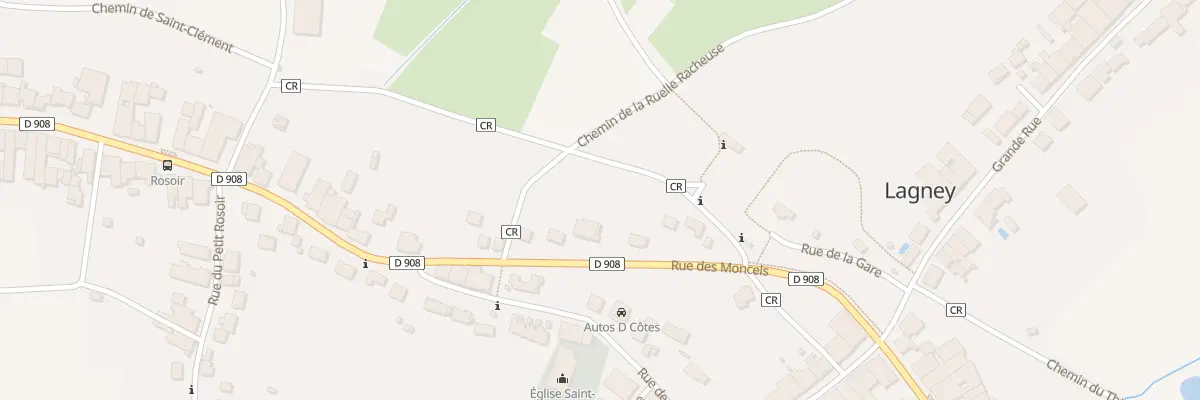 Plan du 43 Rue des Moncels à Lagney
