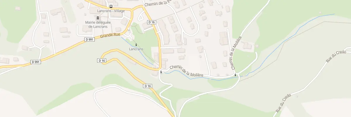 Plan du 3 Che de la Molière à Valserhône