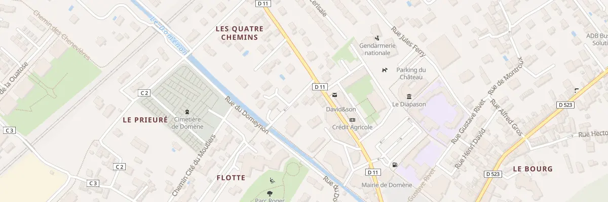 Plan du 5 Rue Tancrède Bastet à Domène