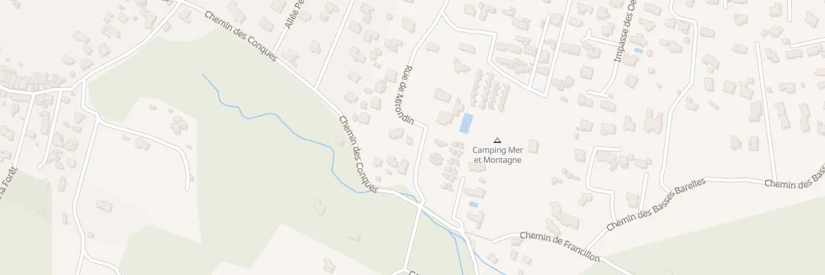 Plan du 354 Rue de Mirondin à Six-Fours-les-Plages