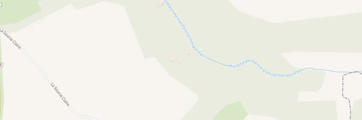 Plan du 5001 La Source Claire à Isches