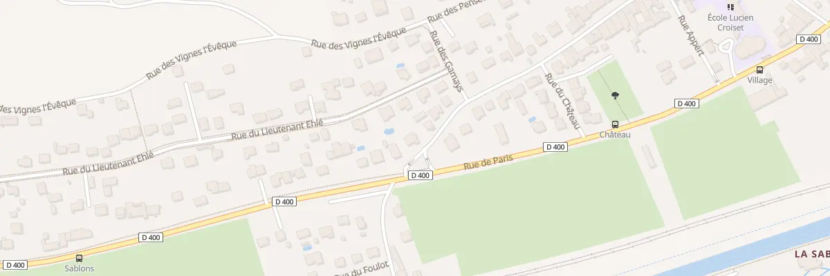 Plan du 548 Rue de l’Hôtel de Ville à Écrouves