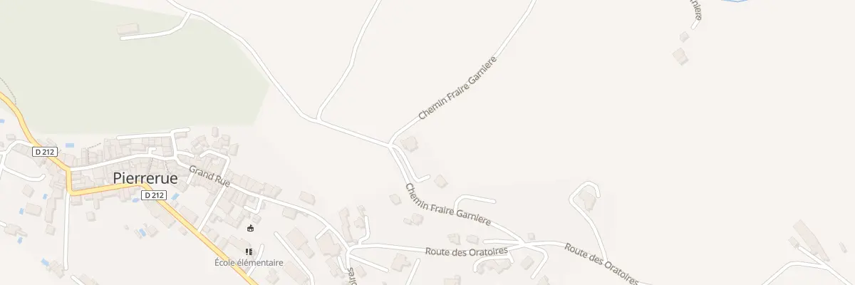Plan du 7066 Fraire Garniere à Pierrerue