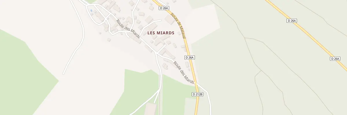 Plan du 5105 Les Miards à Saint-Laurent-en-Beaumont