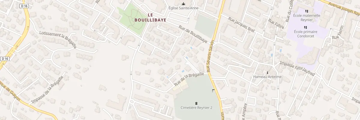 Plan du 30 Rue de la Brégaille à Six-Fours-les-Plages