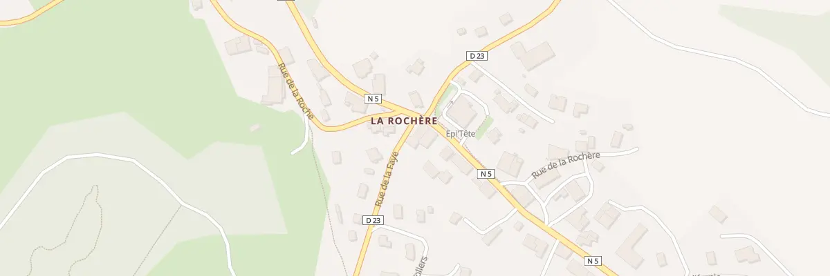 Plan du 1 Rue de la Faye à Montrond