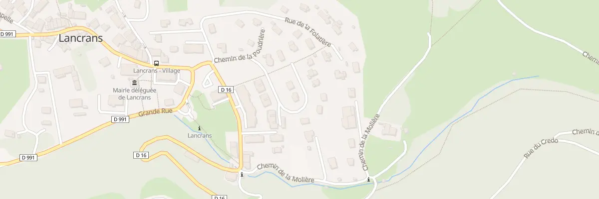 Plan du 4 Che du Champ Meunier à Valserhône