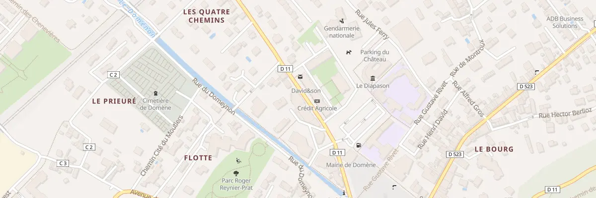 Plan du 9T Rue Marius Charles à Domène