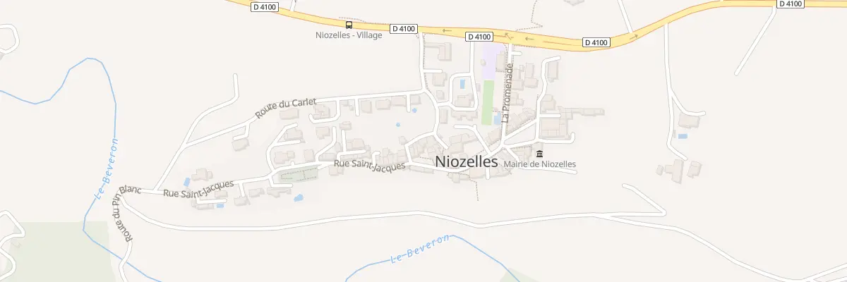 Plan du 5050 Le Village à Niozelles
