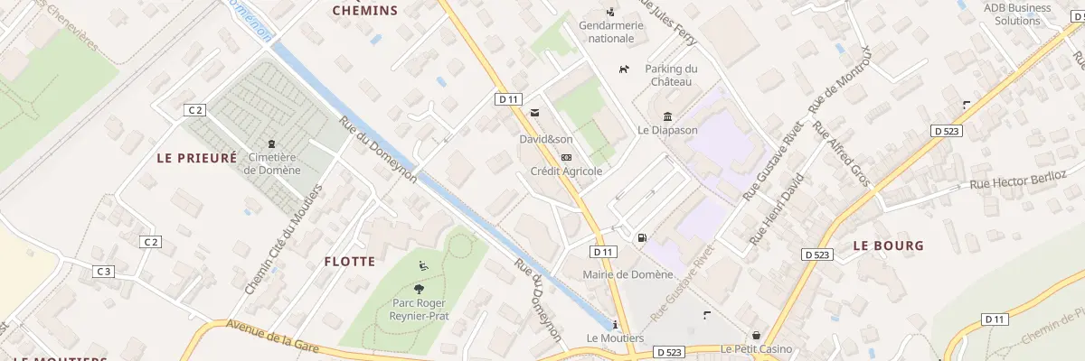 Plan du 7T Rue Marius Charles à Domène