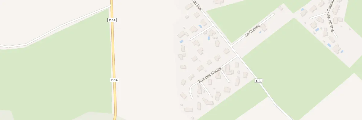 Plan du 8 Che des Champs du Moulin à Chevigney-sur-l’Ognon