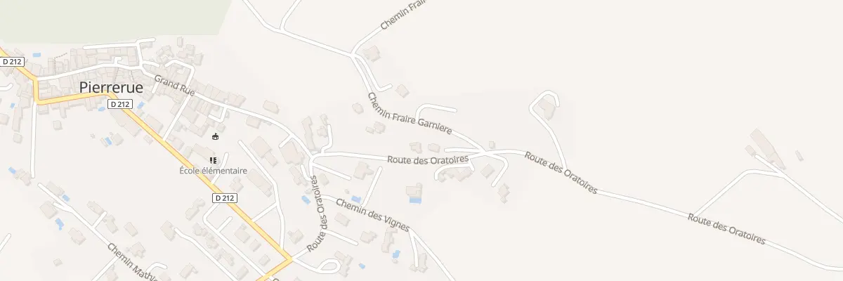 Plan du 5162 Fraire Garniere à Pierrerue