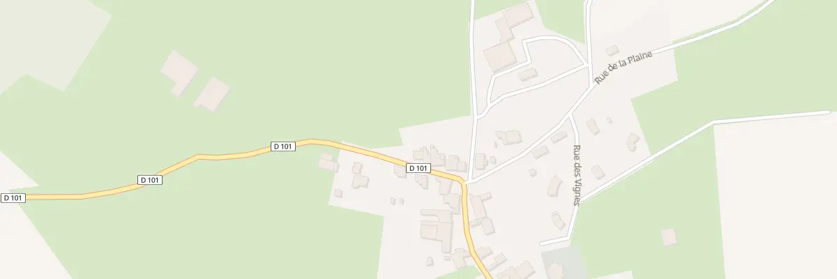 Plan du 10 Rue des Fontenelles à Vanne