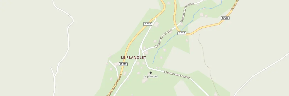 Plan du 131 Che du Souillet à Saint-Pierre-d’Entremont