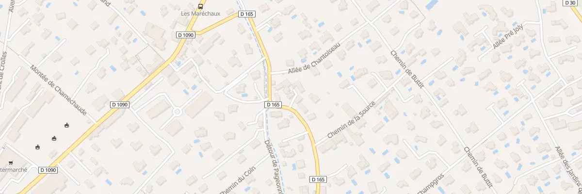 Plan du 5541 Pageoniere à Saint-Ismier