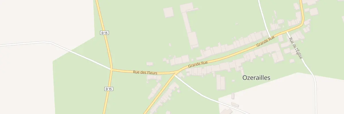 Plan du 45 Gr Grand Rue à Ozerailles