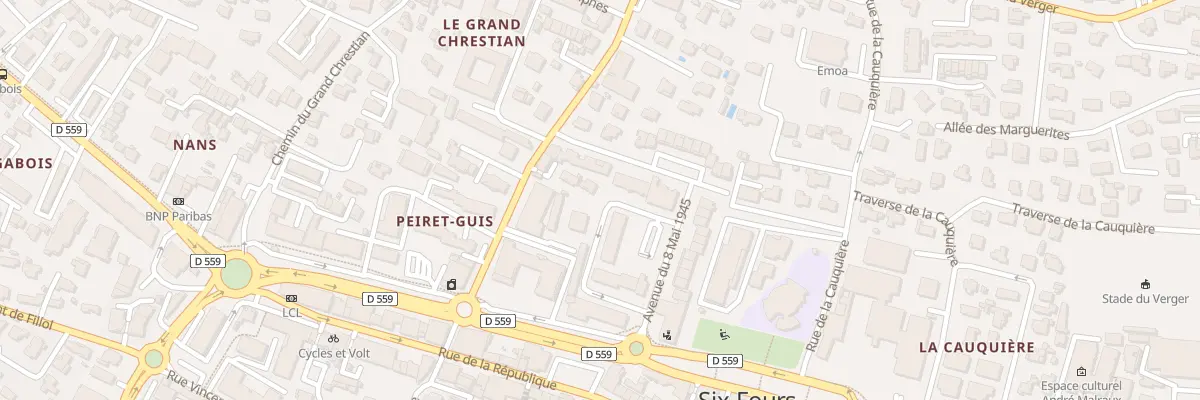 Plan du 28 Rue des Hespérides à Six-Fours-les-Plages