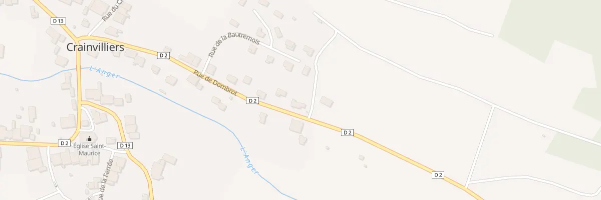 Plan du 331 Rue de Dombrot à Crainvilliers