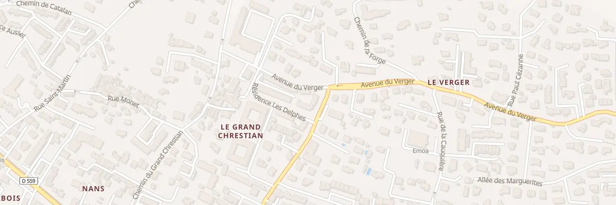 Plan du 333 Bd Louis Faraud à Six-Fours-les-Plages