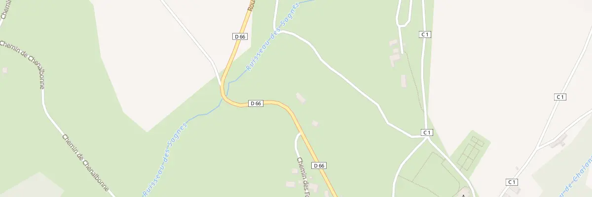 Plan du 65 Rte de Chalanne à Châtel-en-Trièves