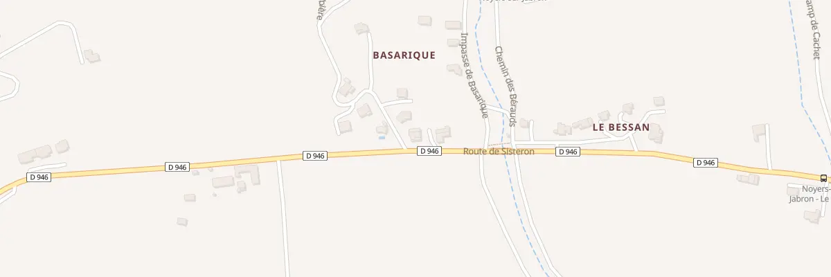 Plan du 5127 Basarique à Noyers-sur-Jabron