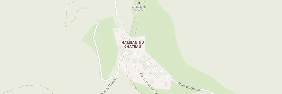 Plan du 1230 Rte du Château à Saint-Pierre-d’Entremont